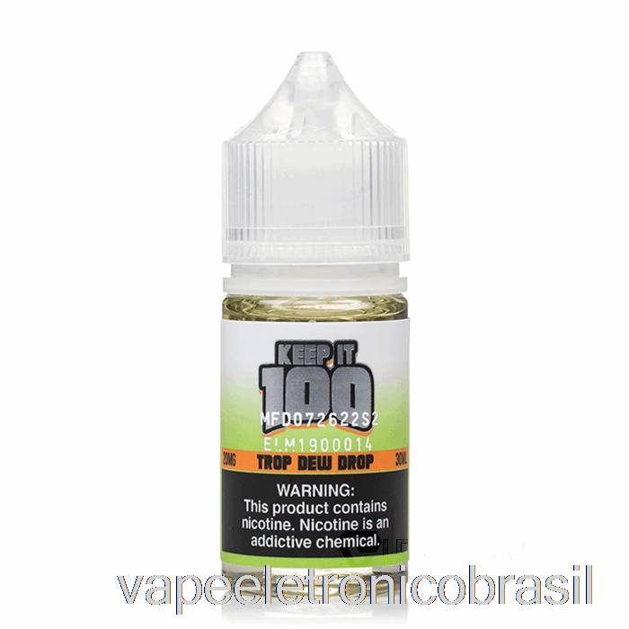 Vape Vaporesso Trop Gota De Orvalho - Mantenha 100 Sal - 30ml 20mg